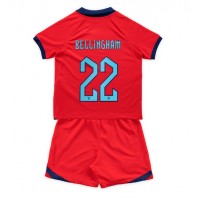 Englanti Jude Bellingham #22 Vieras Peliasu Lasten MM-kisat 2022 Lyhythihainen (+ Lyhyet housut)